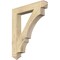 Ekena Millwork Balboa Arts & Crafts Rough Sawn Bracket, Douglas Fir, 6"W x 40"D x 48"H BKT06X40X48BOA03RDF - alternate 1